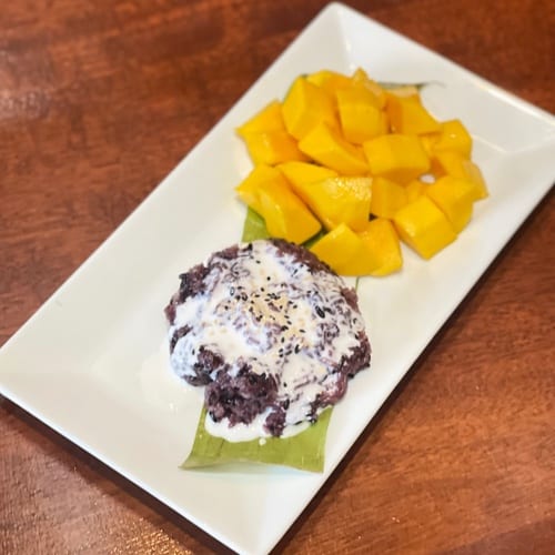Mango with Sticky Rice.