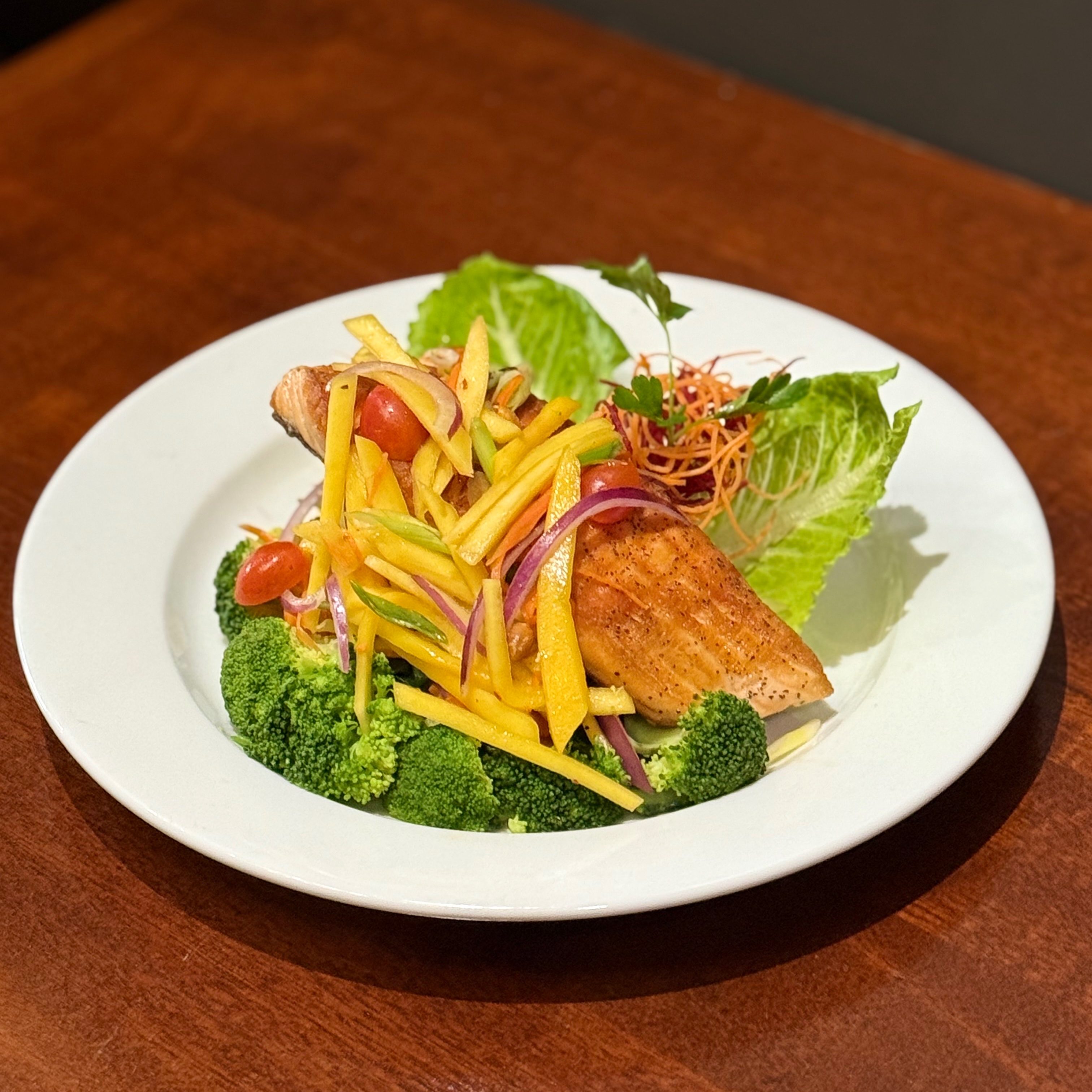 Mango Salad Sauce Seafood.