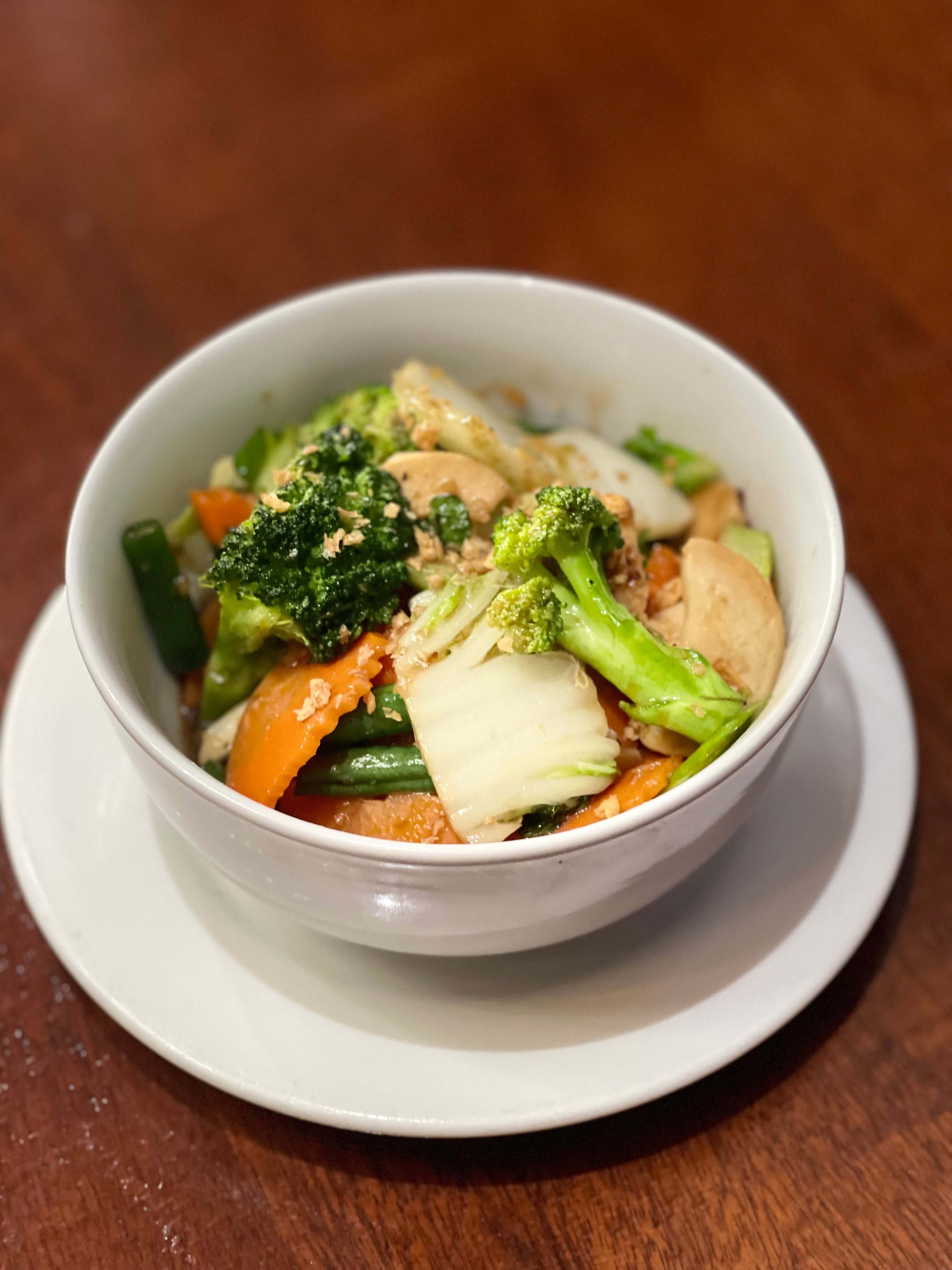 Sauteed Mixed Vegetables Side.