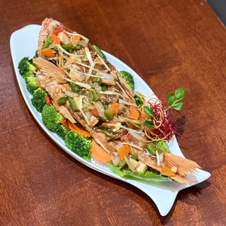 Ginger Sauce Seafood