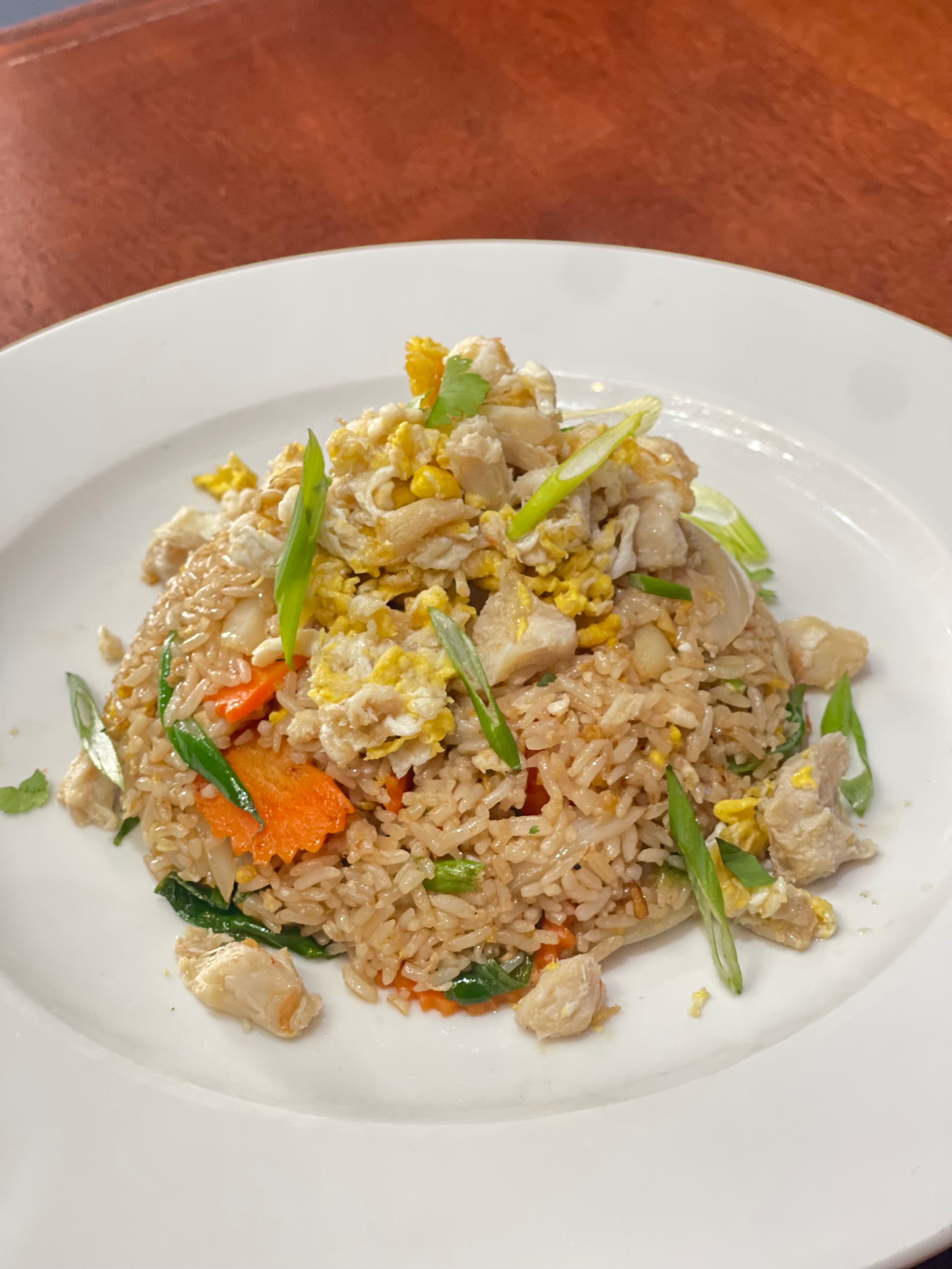 Crab Fried Rice.