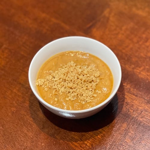 Homemade Peanut Sauce.