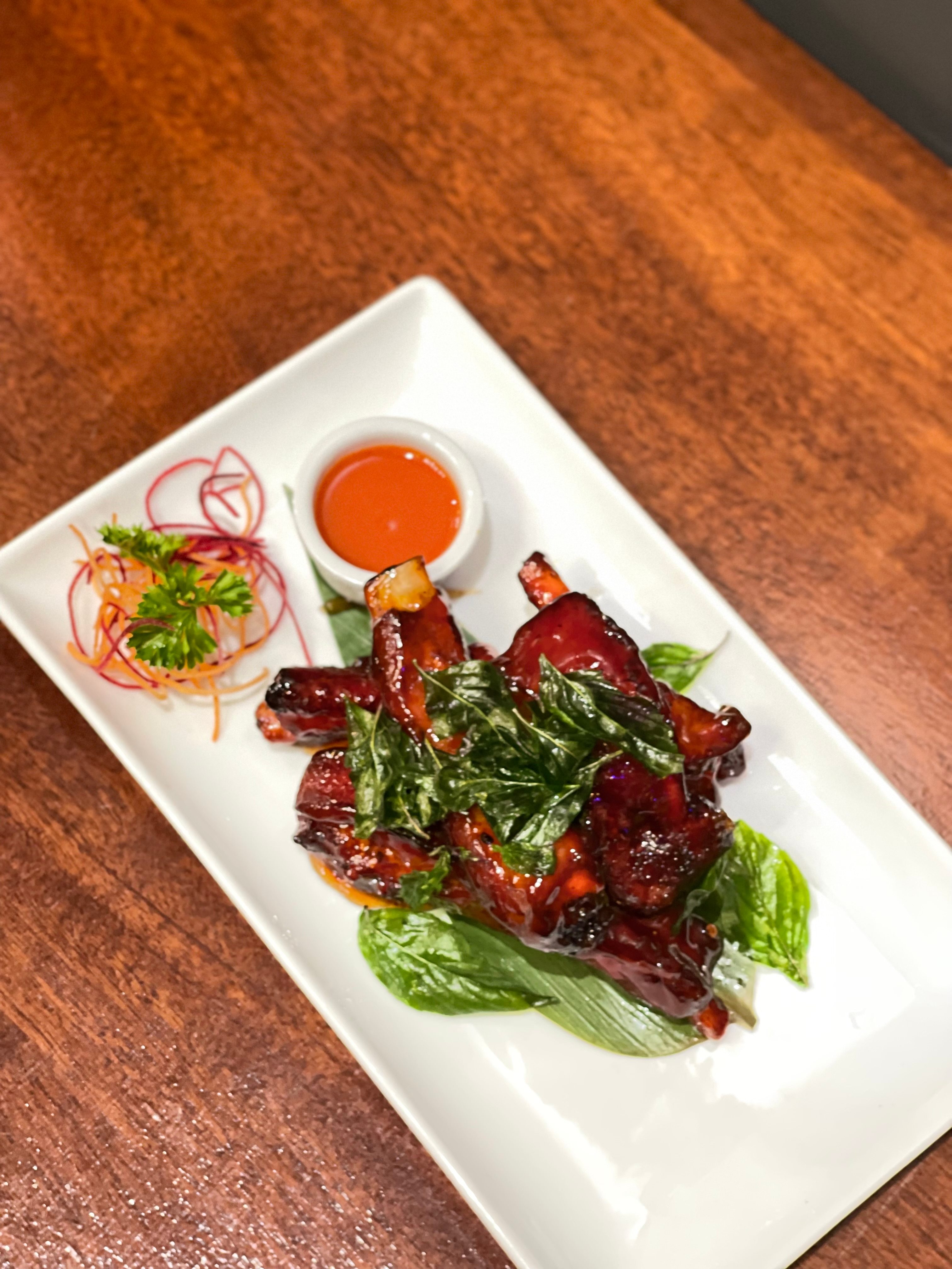 Crispy Ribs.