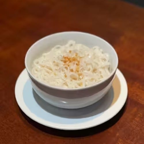 Steamed Noodles.