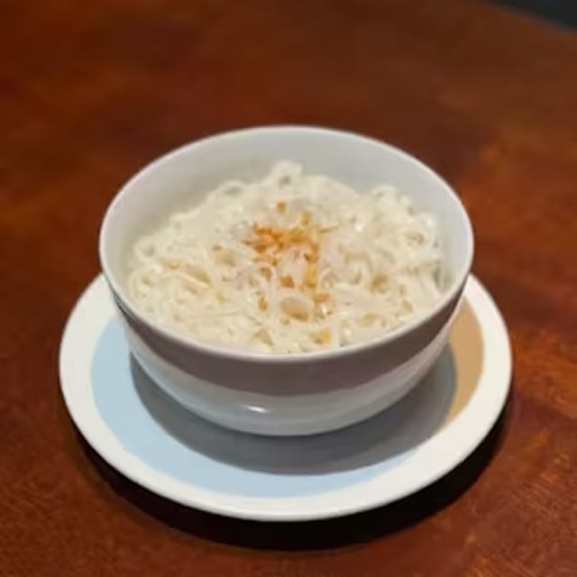 Steamed Noodles.
