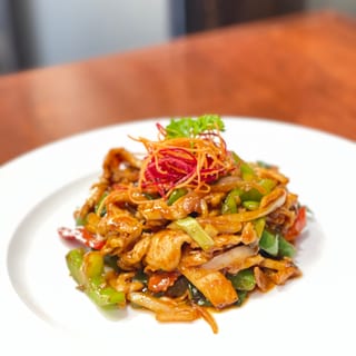 Sauteed Basil Sauce Lunch Special