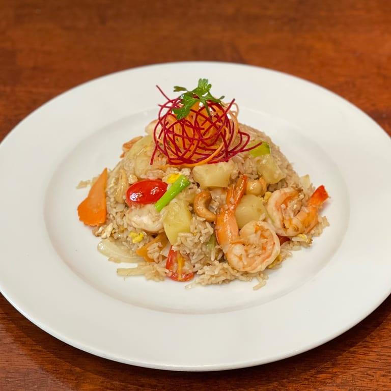 Indulge in Our Pineapple Fried Rice!