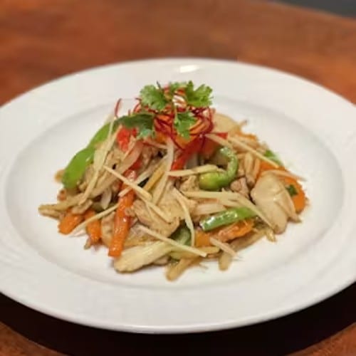 Sauteed Ginger Sauce Lunch Special.
