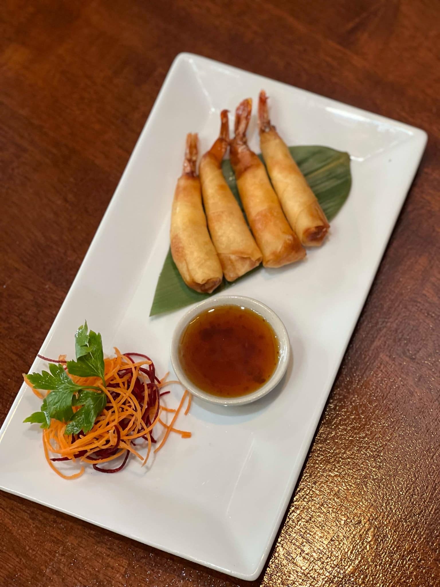 Thai Shrimp Rolls.