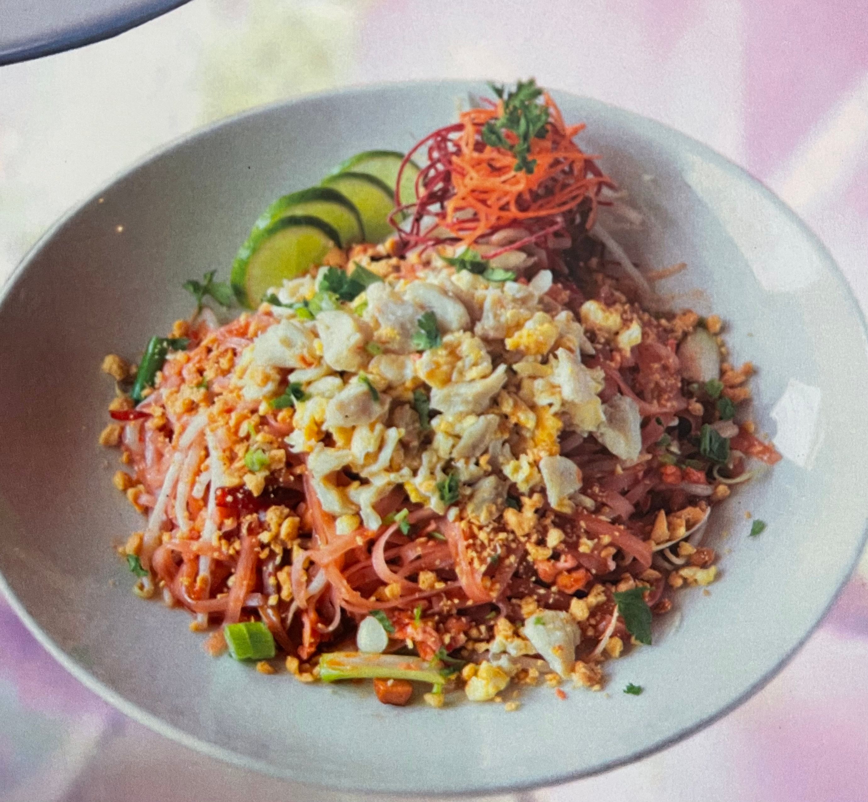 Crab Pad Thai.