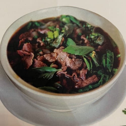 Beef Noodle Soup.