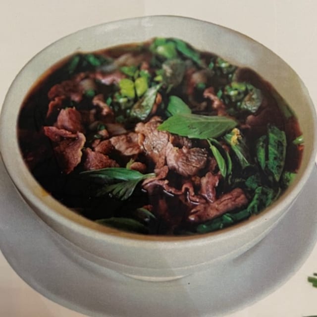 Beef Noodle Soup.