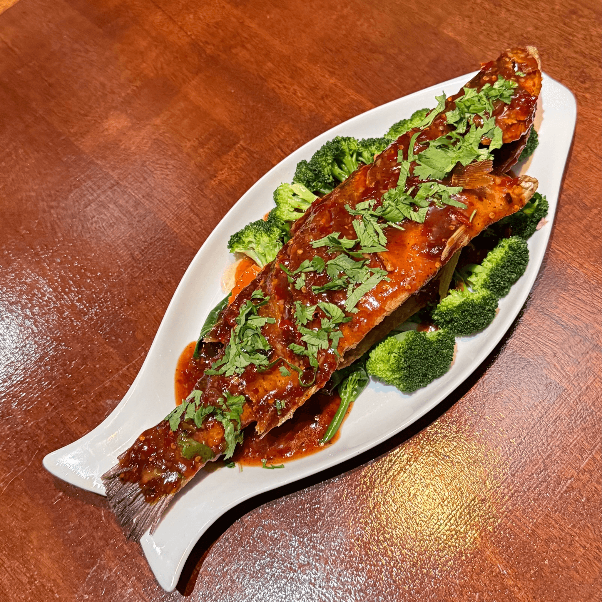 Lard Prig Sauce Seafood.