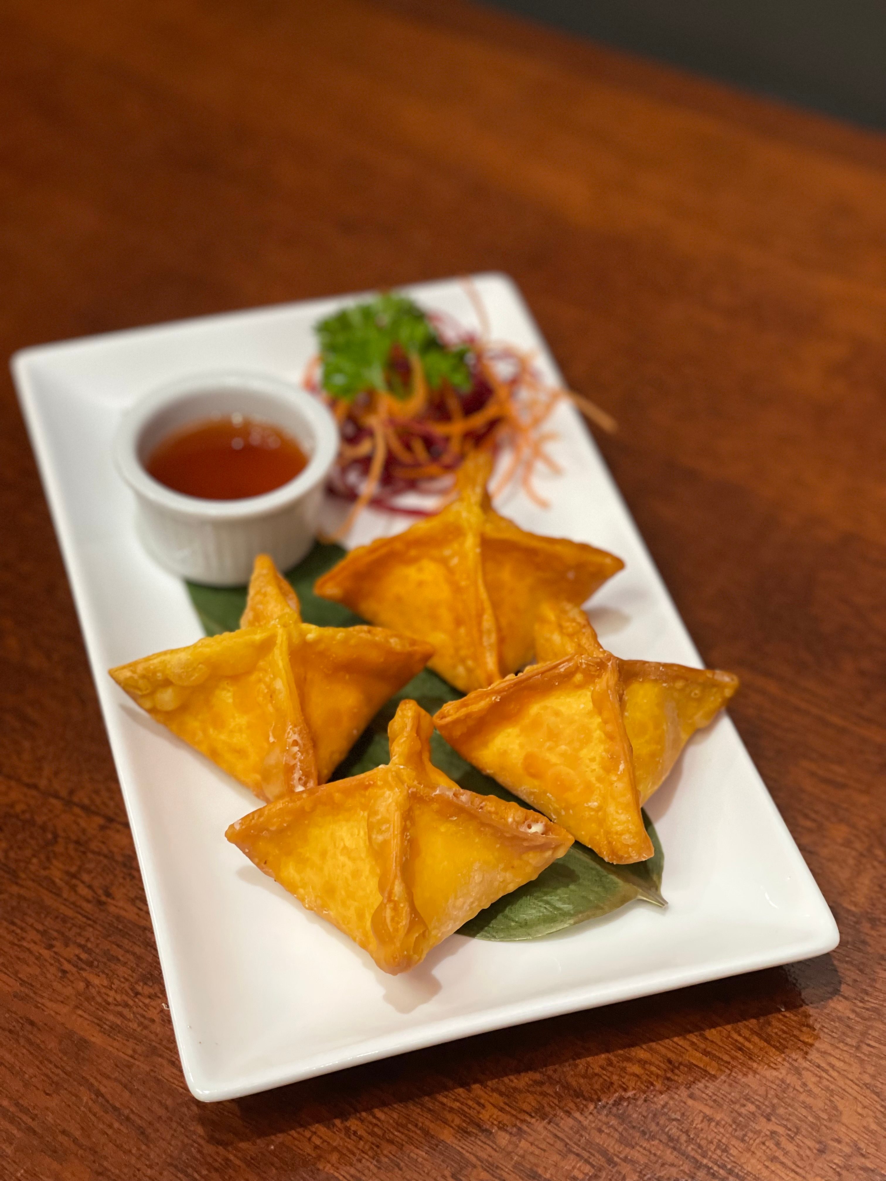 Crab Rangoon.